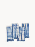 Tie‑Dye Cotton Napkin Set – Indigo Blue | Handcrafted Tableware by Korissa