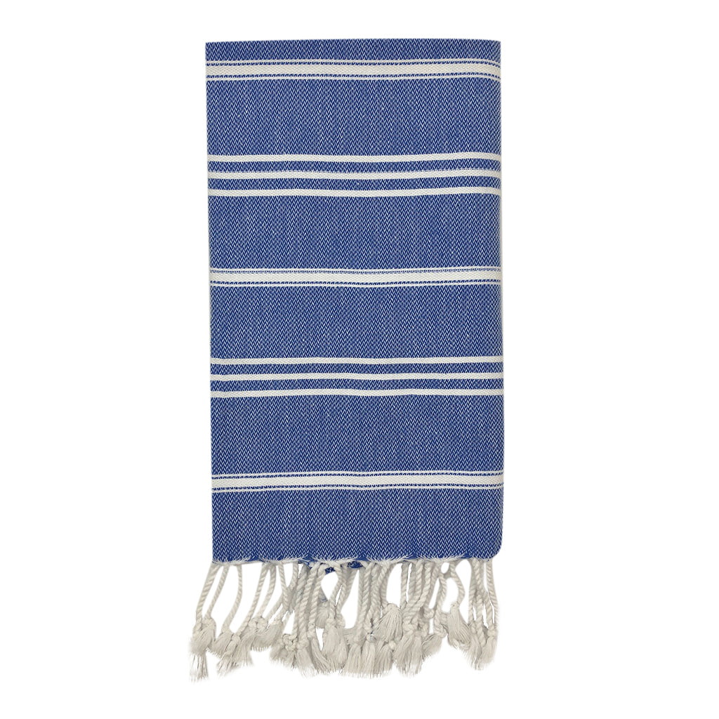 Classic Turkish Hand Towel – Soft, Quick‑Dry Cotton | Slate + Salt