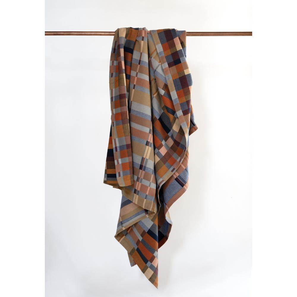 Karoo Doublecloth Designer Blanket – King Size | Sculptural Textile Art Throw
