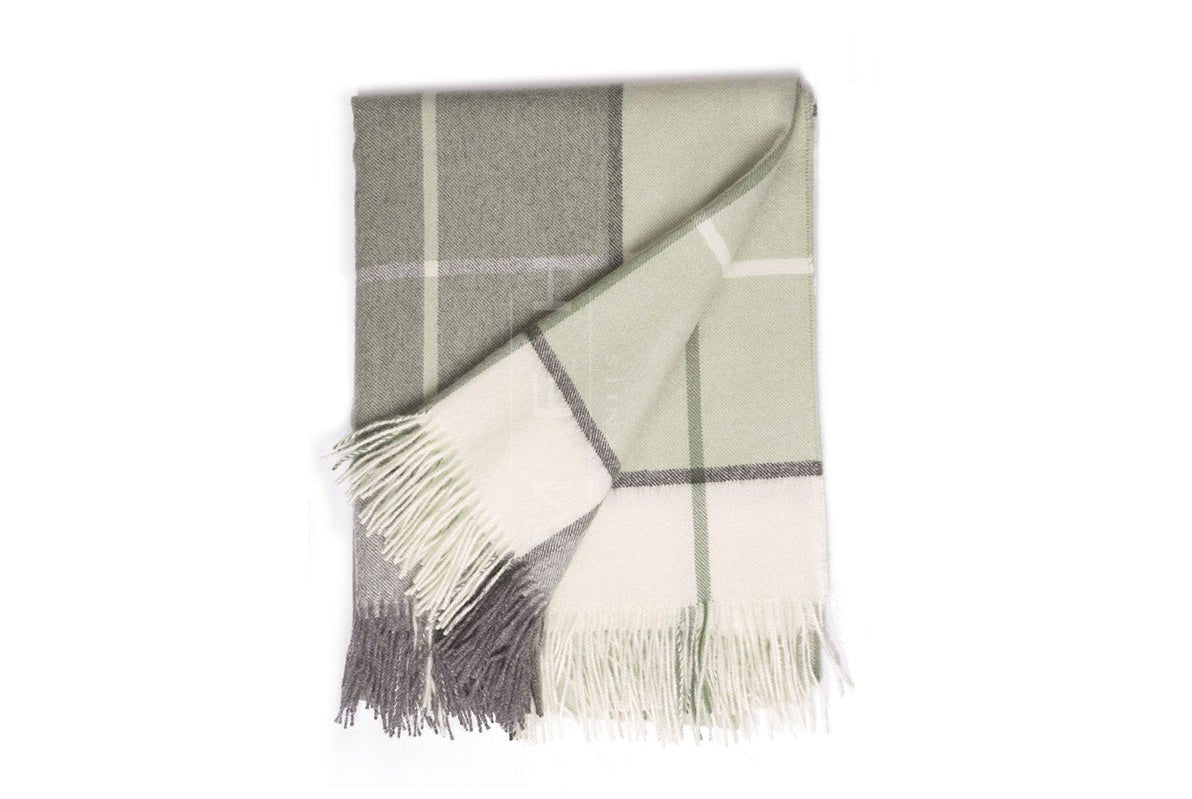 Horizon Stripe Baby Alpaca Throw – Soft Luxury Blanket | PurelyAlpaca