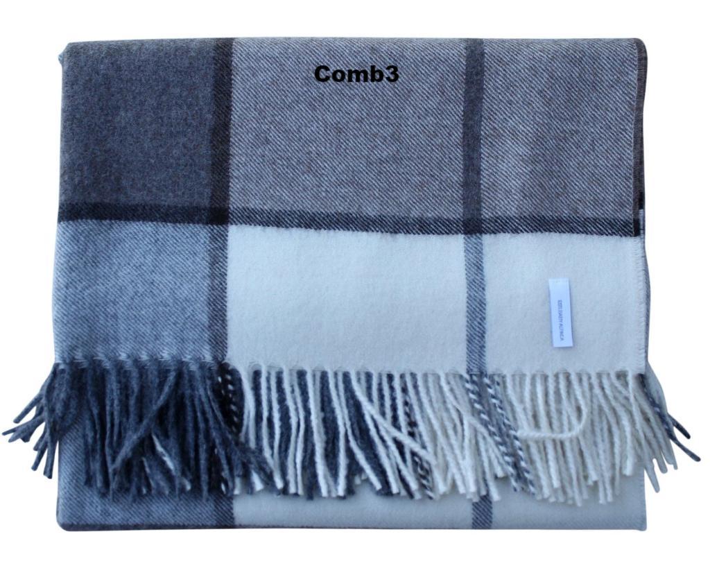 Horizon Stripe Baby Alpaca Throw – Soft Luxury Blanket | PurelyAlpaca