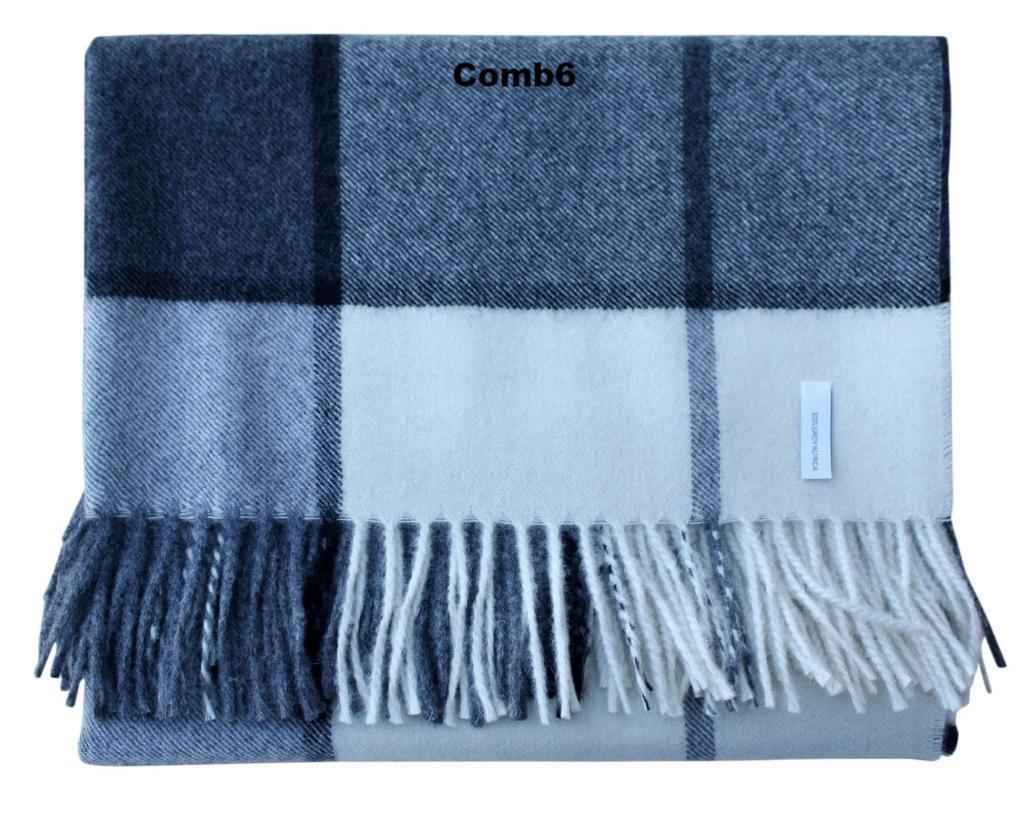 Horizon Stripe Baby Alpaca Throw – Soft Luxury Blanket | PurelyAlpaca
