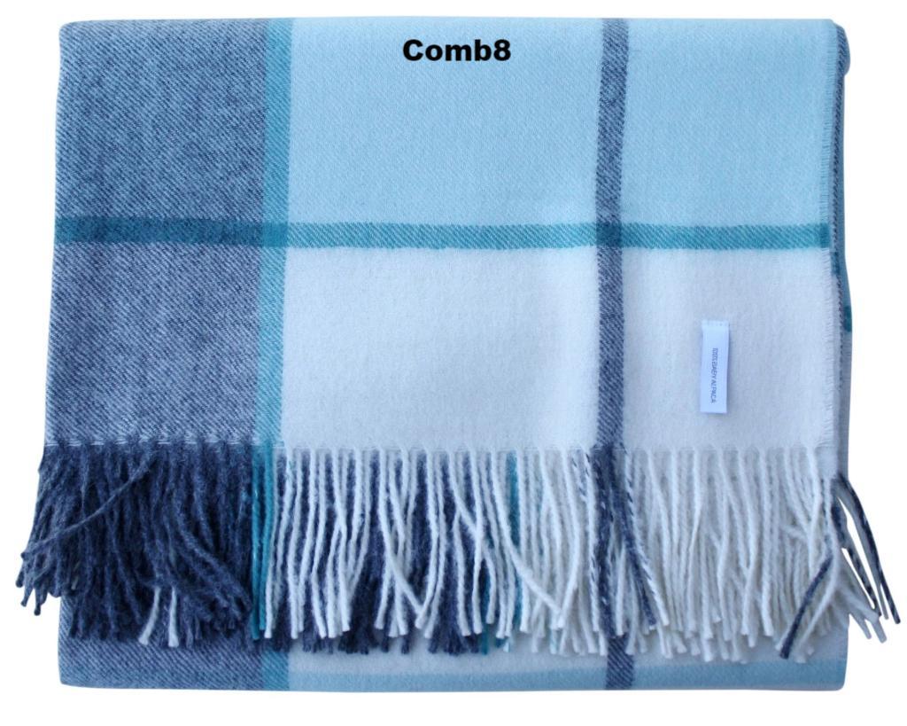Horizon Stripe Baby Alpaca Throw – Soft Luxury Blanket | PurelyAlpaca